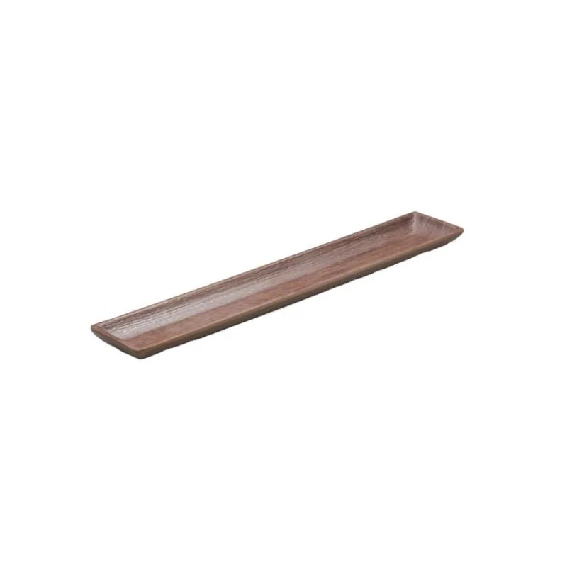 Oak Wodeen Finish Melamine Platter - 300 x 50 mm H: 18 - Set of 24 Oak Wodeen Finish Melamine Platter - 300 x 50 mm H: 18 - Set of 24
