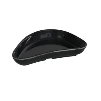 Small "Galaxy" Porcelain Saucer - 126 x 82 H: mm 18 - Set of 24