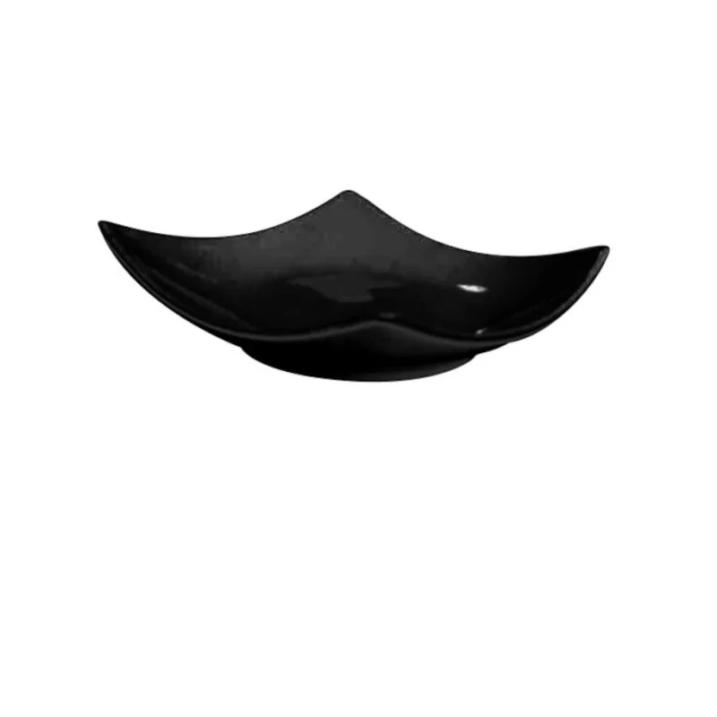 Small "Wan" Porcelain Saucer - 100 x 100 mm H: 28 - Set of 24 Small "Wan" Porcelain Saucer - 100 x 100 mm H: 28 - Set of 24