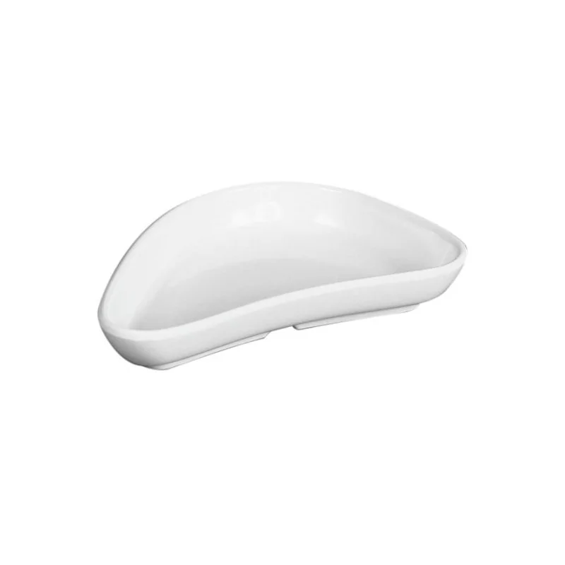 Small "Galaxy" Porcelain Saucer - 126 x 82 mm H: 18 - Set of 24