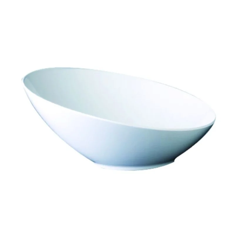 Slanted Round Melamine Bowl "Wright Bro." - 212 x 208 mm H: 104 - Set of 6 Slanted Round Melamine Bowl "Wright Bro." - 212 x 208 mm H: 104 - Set of 6