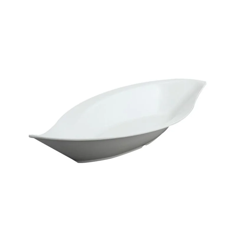 Leaf Melamine Bowl "Hana" - 500 x 240 mm H: 75 - Set of 3