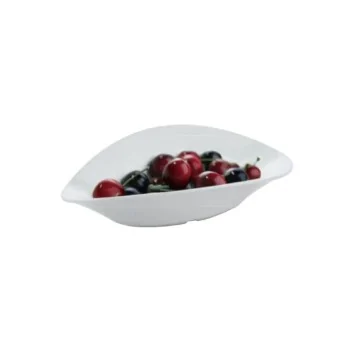 Oval Melamine Bowl "Mehndi" - 530 x 265 mm H: 45 - Set of 6