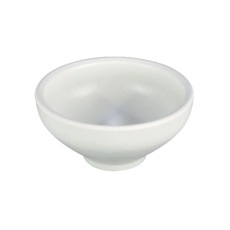 White Melamine Bowl "Taiji" - 191 x 191 x 75 mm - Set of 6