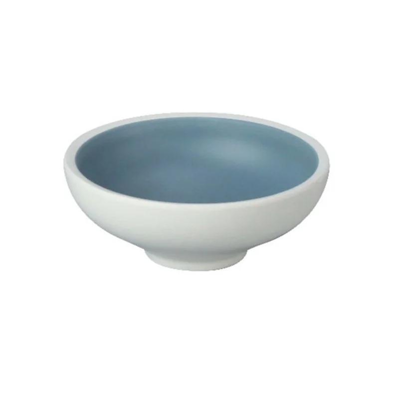 Blue Melamine Bowl "Taiji" - 166 x 166 x 66 mm - Set of 6