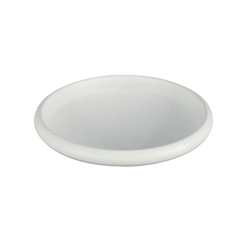 Deep Round White Melamine Plate "Taiji" - 220 x 220 x 55 mm - Set of 6 Deep Round White Melamine Plate "Taiji" - 220 x 220 x 55 mm - Set of 6