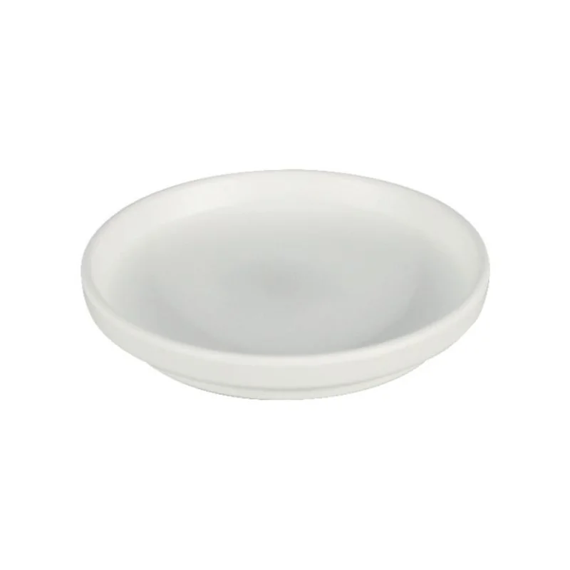 Round White Melamine Plate "Taiji" - 240 x 240 x 34 mm - Set of 4 Round White Melamine Plate "Taiji" - 240 x 240 x 34 mm - Set of 4