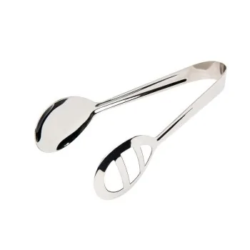 Serving Tongs - Stainless Steel - 19 cm - Set of 12