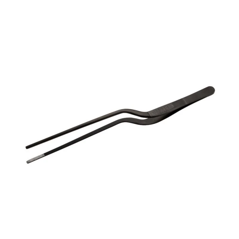 Offset Tweezers - Stainless Steel - 20 cm - Set of 12 Offset Tweezers - Stainless Steel - 20 cm - Set of 12