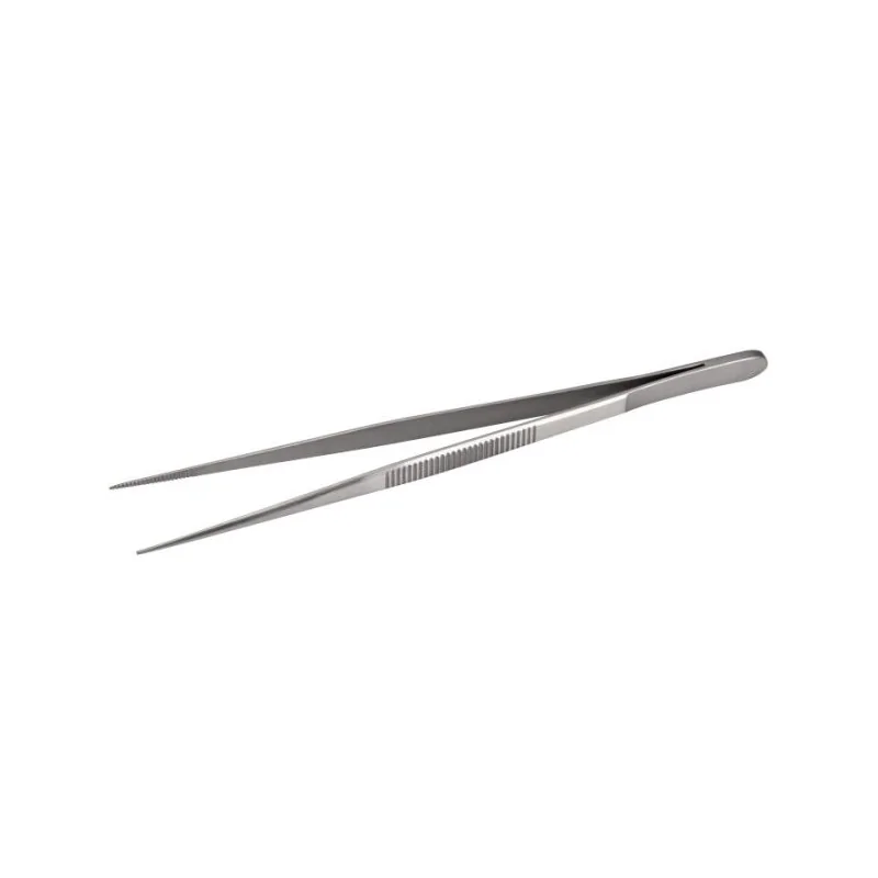 Straight Tweezers - 14 cm - Set of 12 Straight Tweezers - 14 cm - Set of 12
