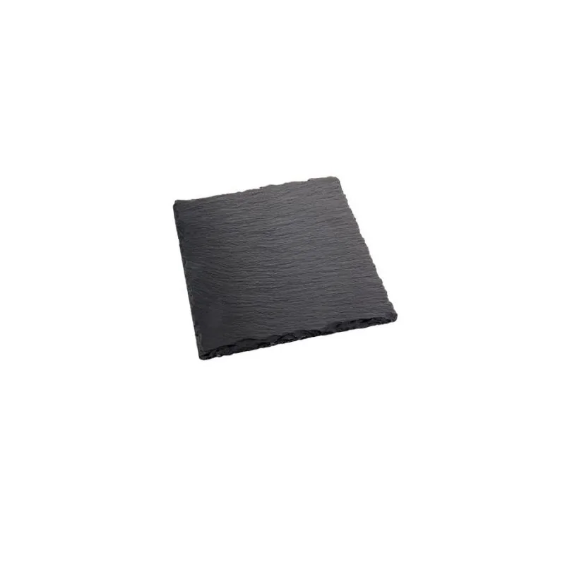 4 Piece Set - Square Natural Slate Appetizer/Coaster Set - 10 x 10 cm - Set of 6 4 Piece Set - Square Natural Slate Appetizer/Coaster Set - 10 x 10 cm - Set of 6