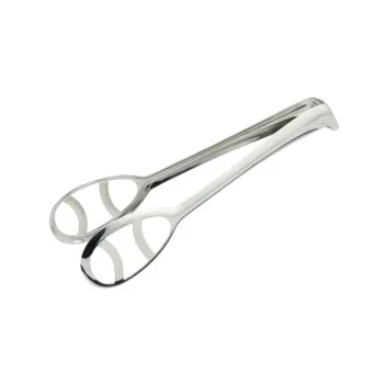 Serving Tongs - Stainless Steel 18/10 - 20 cm - Set of 6