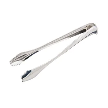 Ice Tongs - Stainless Steel 18/10 - 18 cm - Set of 6