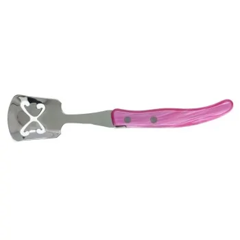 Claude Dozorme Berlingot Ice Spoon, Pink Nacrine Handle