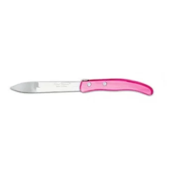 Claude Dozorme Berlingot Grapefruit Knife, Pink Nacrine Handle