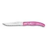 Claude Dozorme Berlingot Steak Knife, Pink Nacrine Handle