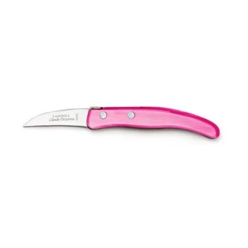 Claude Dozorme Berlingot Bird's Beak Knife, Pink Nacrine Handle