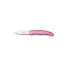 Claude Dozorme Berlingot Vegetable Knife, Pink Nacrine Handle