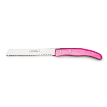 Claude Dozorme Berlingot Universal Slicing Knife, Pink Nacrine Handle