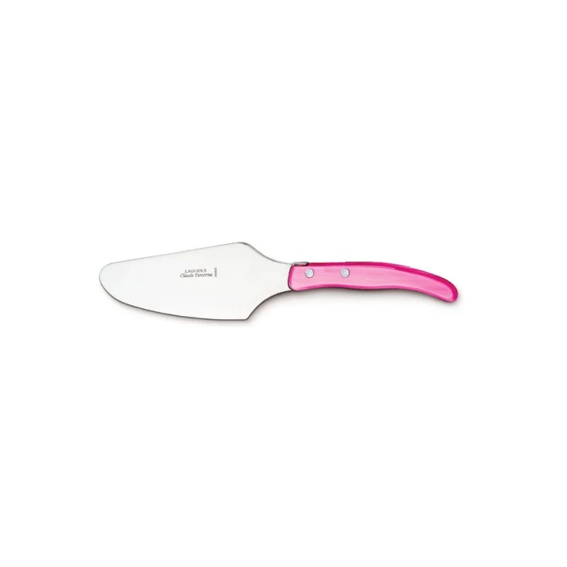 Claude Dozorme Berlingot Pie Server, Pink Nacrine Handle