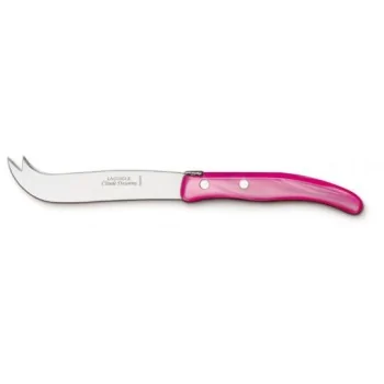 Claude Dozorme Berlingot Bread Knife, Pink Nacrine Handle