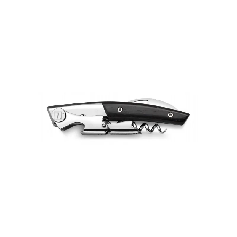 Claude Dozorme Sommelier Le Thiers Double Crapaud Polished Handle, Ebony