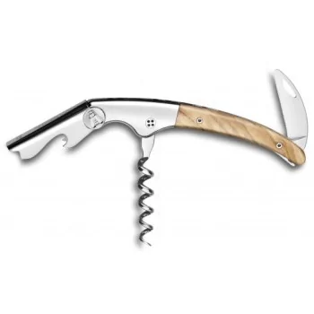 Claude Dozorme Clos Laguiole Premium Sommelier – Matte Olive Wood Handle, Refined Style