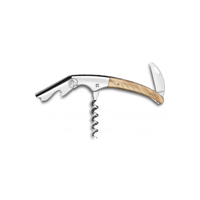 Claude Dozorme Clos Laguiole Premium Sommelier – Matte Olive Wood Handle, Refined Style