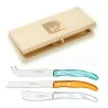 Claude Dozorme Berlingot Premium 3-Piece Breakfast Set – Summer Color Selection