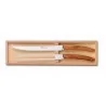 Claude Dozorme Thiers Premium 2-Piece Carving Set – Solid Olive Wood Handles