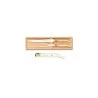 Claude Dozorme Laguiole Premium 2-Piece Carving Set – Natural Nacrine Inlay Handles, Gift Box (ML)