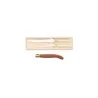 Claude Dozorme Laguiole Premium 2-Piece Carving Set – Exotic Wood Handles, Gift Box (ML)
