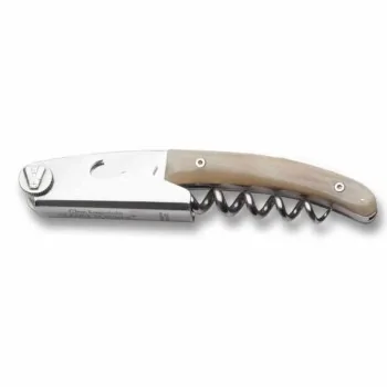 Claude Dozorme Clos Laguiole Premium Sommelier – Polished Light Horn Handle, Artisan Craftsmanship