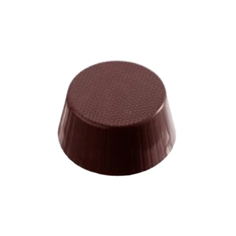 Polycarbonate Soufflé Chocolate Cup Mold - 67 mm x 67 mm x 31 mm - 8 cavity - 91 gr Polycarbonate Soufflé Chocolate Cup Mold - 67 mm x 67 mm x 31 mm - 8 cavity - 91 gr