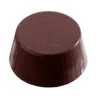 Polycarbonate Soufflé Chocolate Cup Mold - 67 mm x 67 mm x 31 mm - 8 cavity - 91 gr