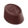 Polycarbonate Marquise Chocolate Praline Mold - 39 mm x 28 mm x 17 mm - 32 cavity - 15 gr