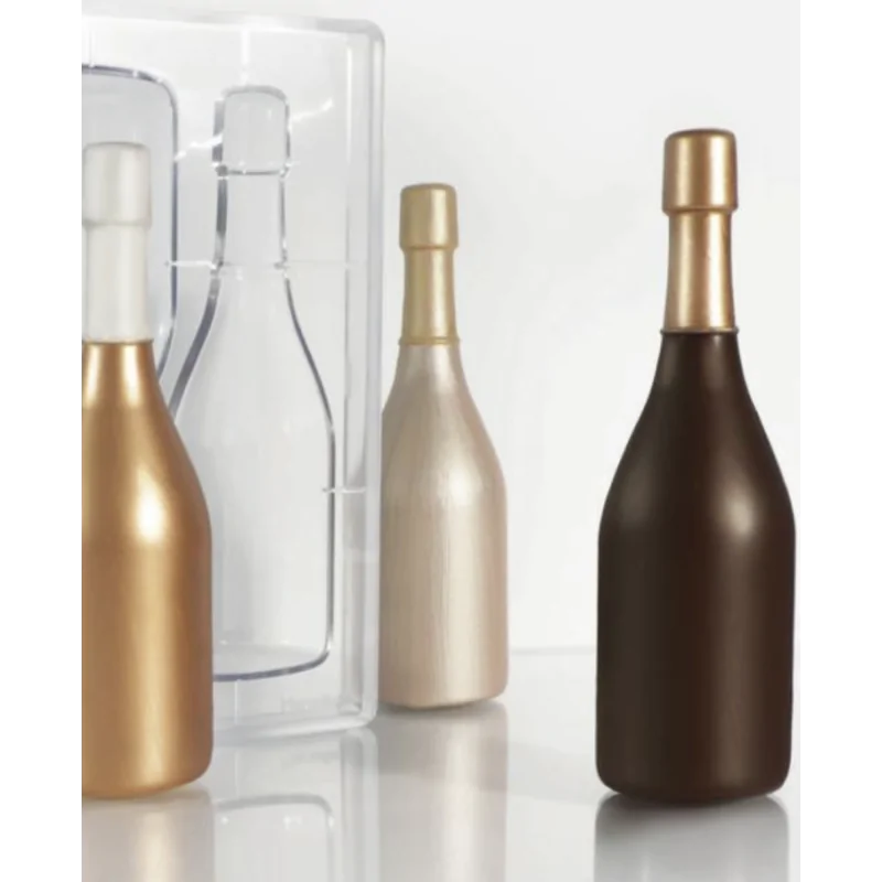 Martellato MA3010 Polycarbonate Champagne BOTTLE Chocolate Mold - 6... Martellato MA3010 Polycarbonate Champagne BOTTLE Chocolate Mold - 6...