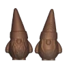 Polycarbonate Chocolate Gnomes Mold - 100 mm x 53,8 mm 2R+2L
