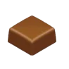 Polycarbonate Smooth Square Chocolate Praline Mold - 37.6 mm x 37.6 mm x h 10.65 mm - 15.5gr - 24 Cavity