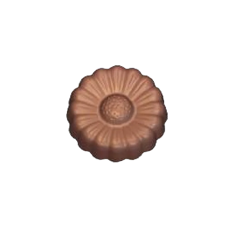 Polycarbonate Chocolate Flower Mold - Ø 37.3 mm x h 9.6 - 18 cavity - 9.5gr Polycarbonate Chocolate Flower Mold - Ø 37.3 mm x h 9.6 - 18 cavity - 9.5gr