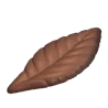 Polycarbonate Chocolate Leaf Mold - 60 mmx 31 mm x h 4 mm - 14 cavity - 5gr