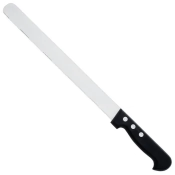 Professional Millefeuille Abs Riveted Fine Serrated Knife 30 cm