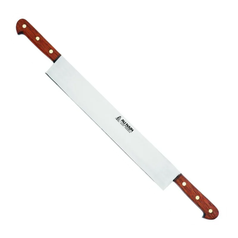 Professional Two Handed Cheese Knife With 4mm Thickness 36 cm