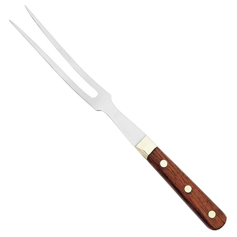 Prince Gastronome Palissandre Curved 2Prong Fork 33 cm