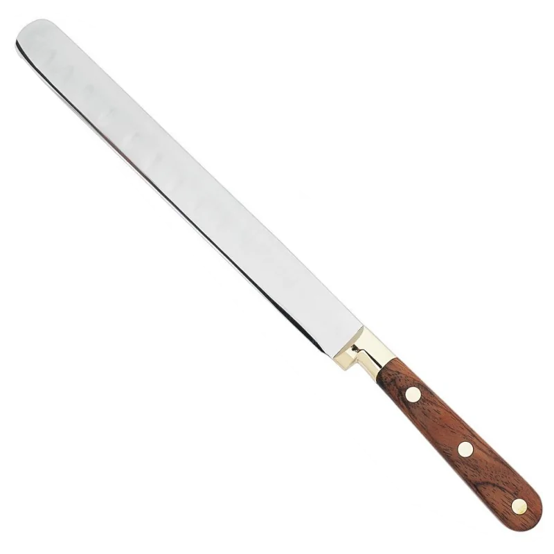 Prince Gastronome Palissandre Perforated Ham Knife 23 cm Prince Gastronome Palissandre Perforated Ham Knife 23 cm
