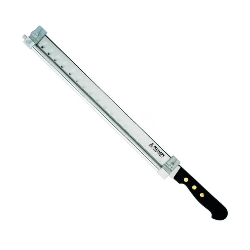 Professional Rosewood Regular Scalloped Blade Knife 30 cm