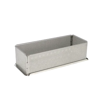 Stainless Steel Springform Pâtés en Croûte - 300 mm x 120 mm x h 90 mm