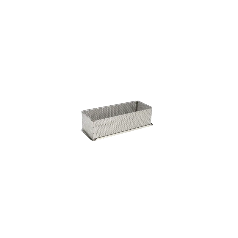Stainless Steel Springform Pâtés en Croûte - 500 mm x 120 mm x h 90 mm