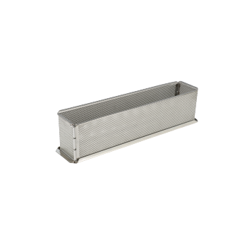 Stainless Steel Springform Pâtés en Croûte - 350 mm x 70 mm x h 90 mm