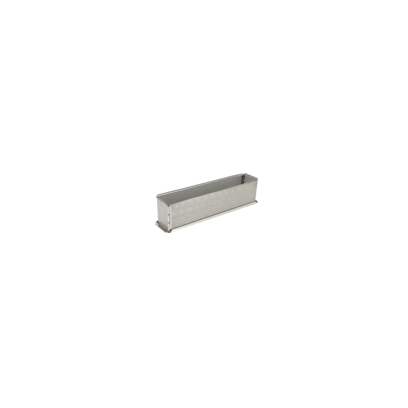Stainless Steel Springform Pâtés en Croûte - 350 mm x 70 mm x h 90 mm Stainless Steel Springform Pâtés en Croûte - 350 mm x 70 mm x h 90 mm